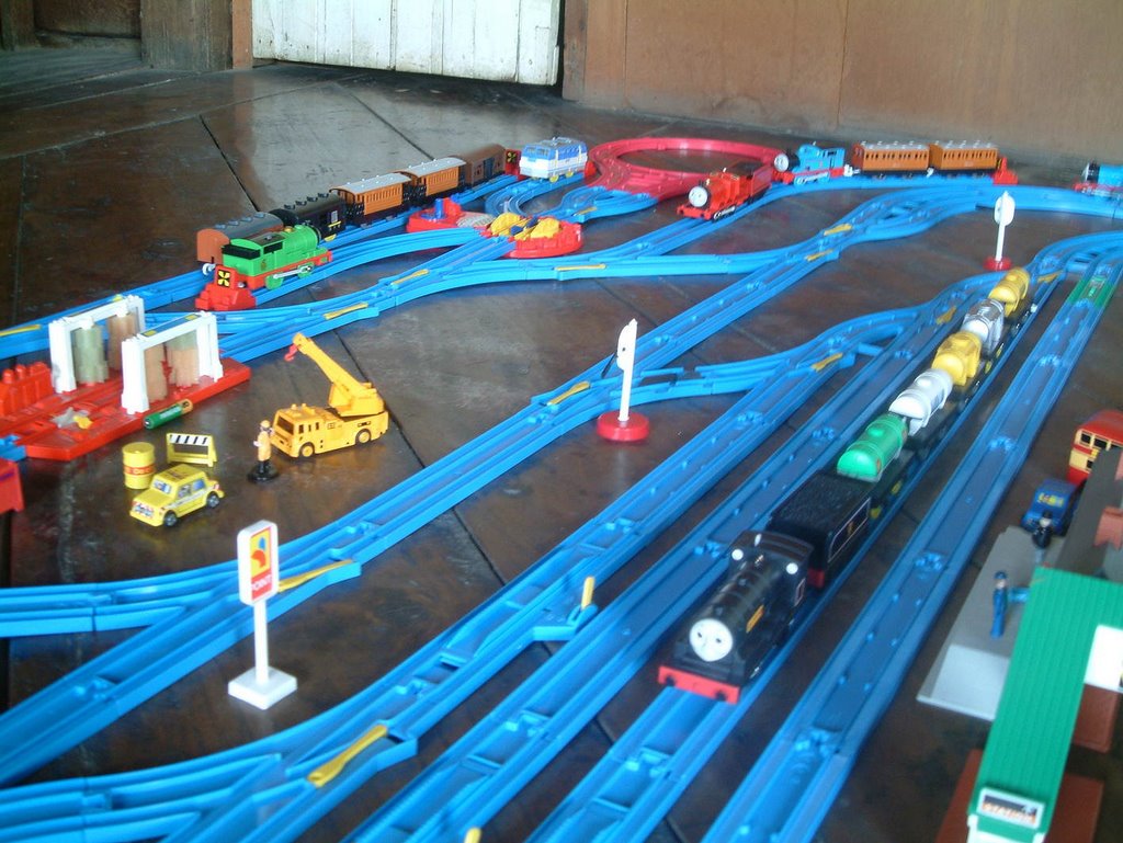 Tomy trains and layouts a big one from last year...